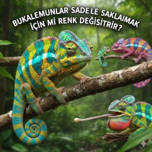 bukalemunler nden renk değiştirir görseli